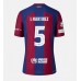 Günstige Barcelona Inigo Martinez #5 Heim Fussballtrikot 2023-24 Kurzarm